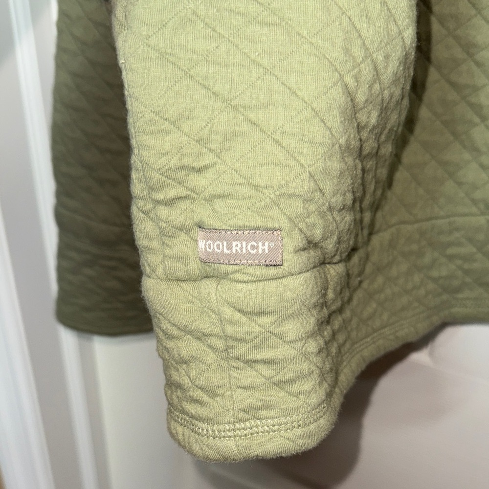 Woolrich Olive Quilted Jacket - Picture 4 of 7